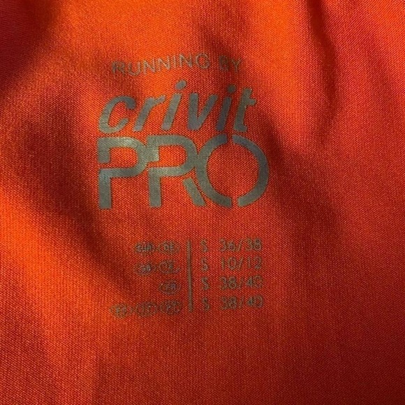 crivit pro small red/orange running‎ t shirt - Picture 3 of 3